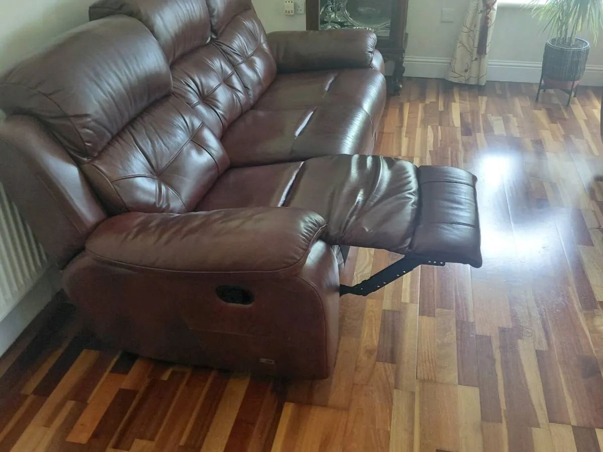Leather couch for sale - Image 3