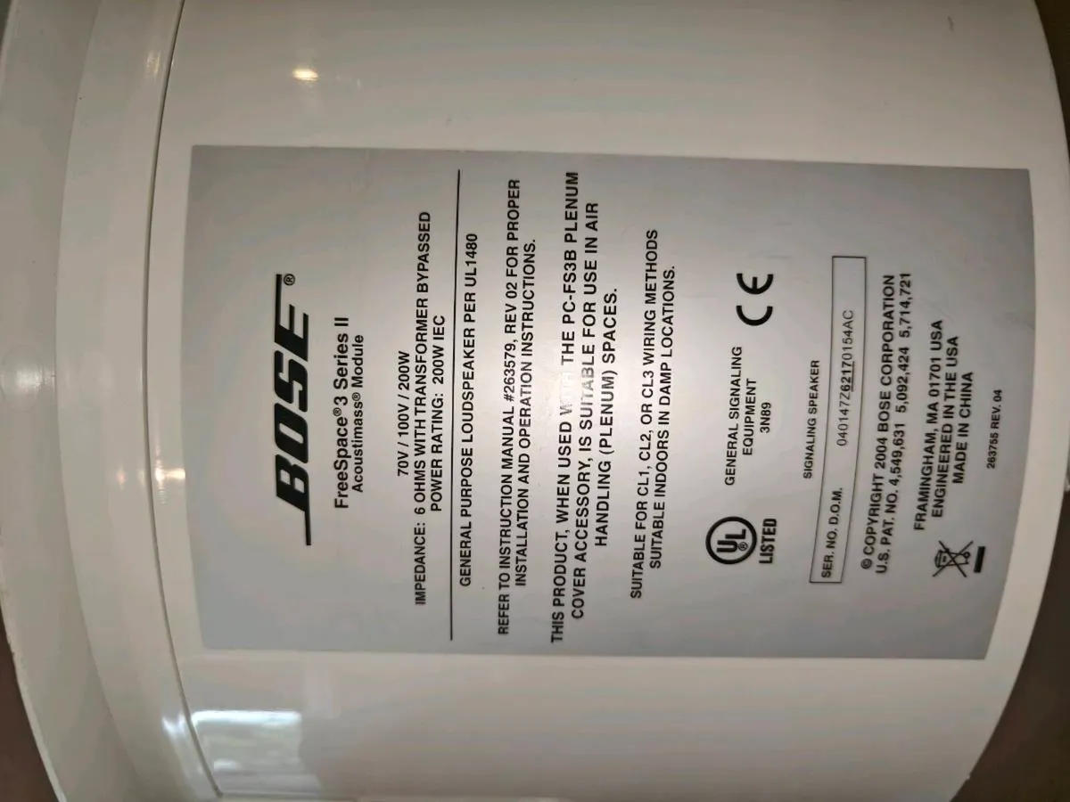 Selling a genuine BOSE Professional Business Music - Image 2