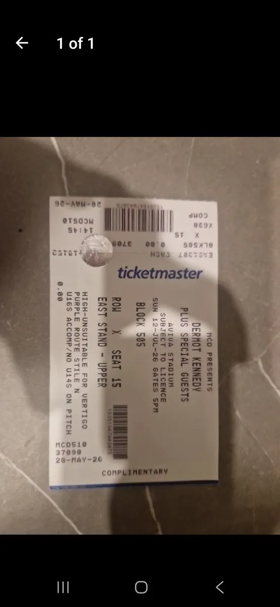 Dermot kennedy tickets