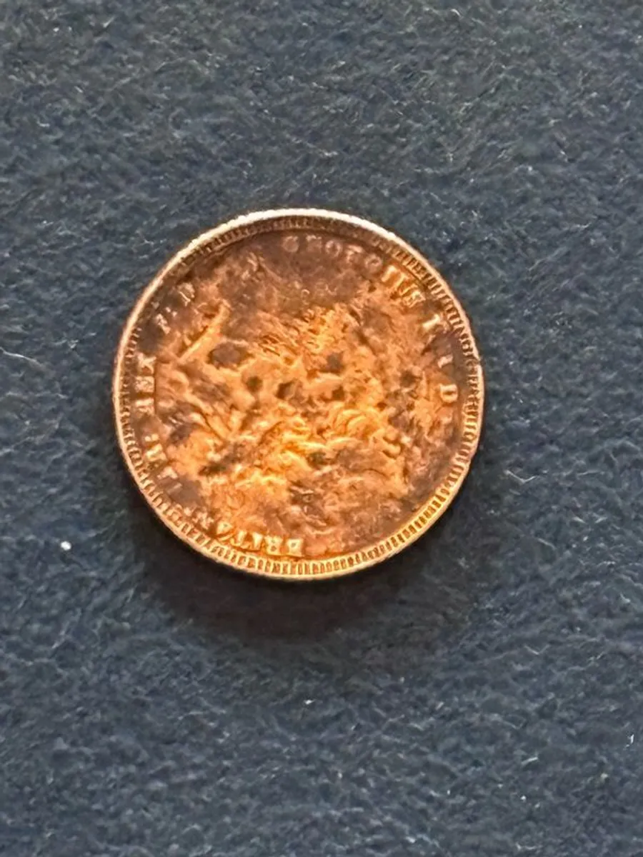 1822 Gold Sovereign (Tarnished ) - Image 2