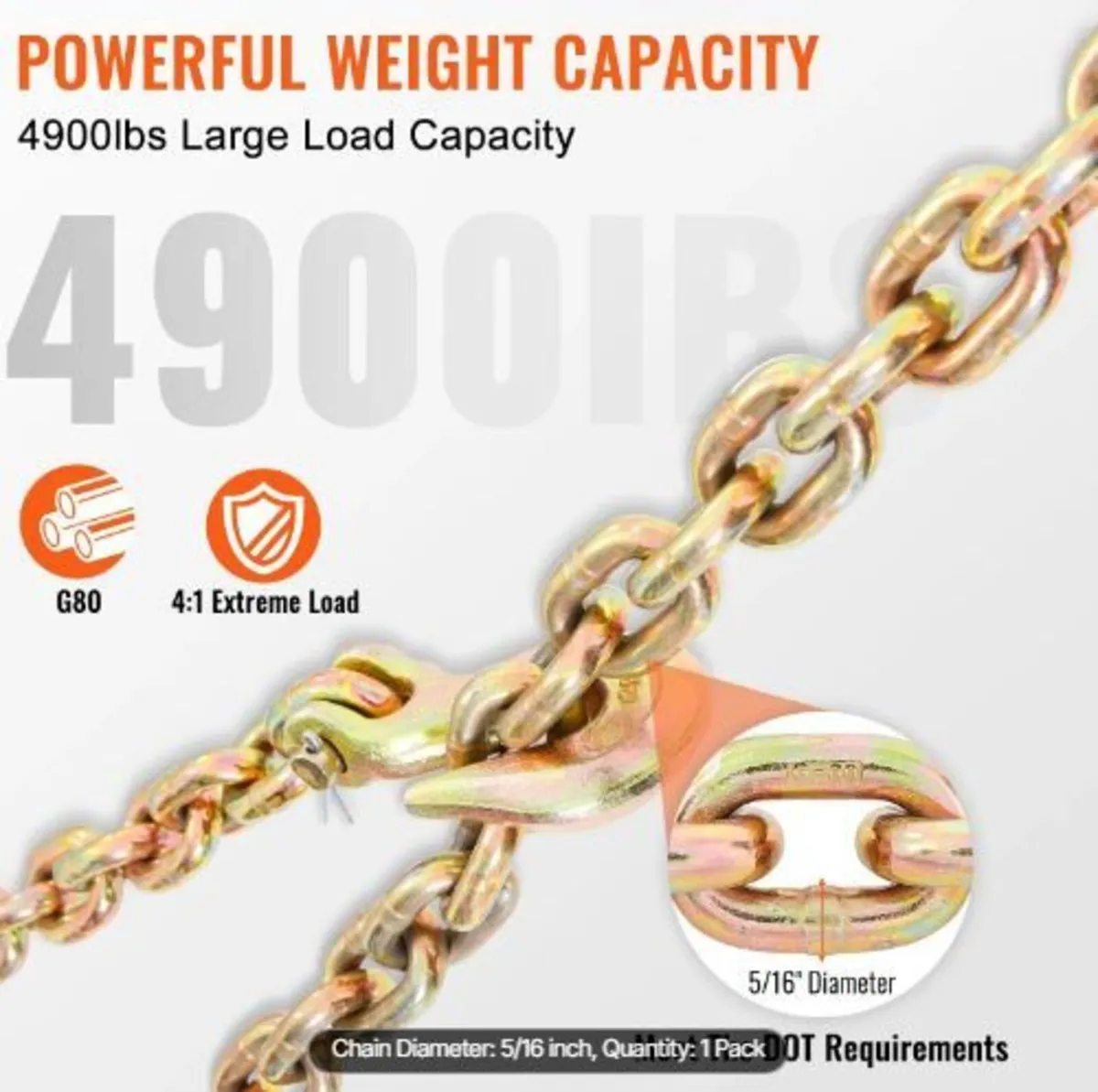 Transport Binder Chain, 2222.27 kg - Image 3