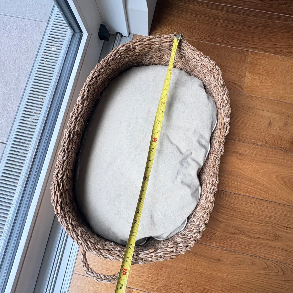 Dog Basket with Cushion - Image 2