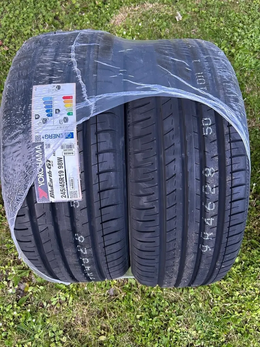Set of tires:245/45 R19 "Yokohama" NEW - Image 2