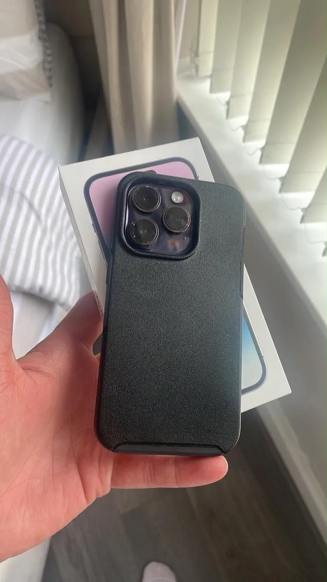 iPhone 14 Pro purple sim free 128GB with box - Image 1