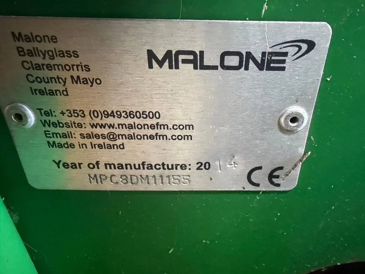 Malone pro 800 mower - Image 2