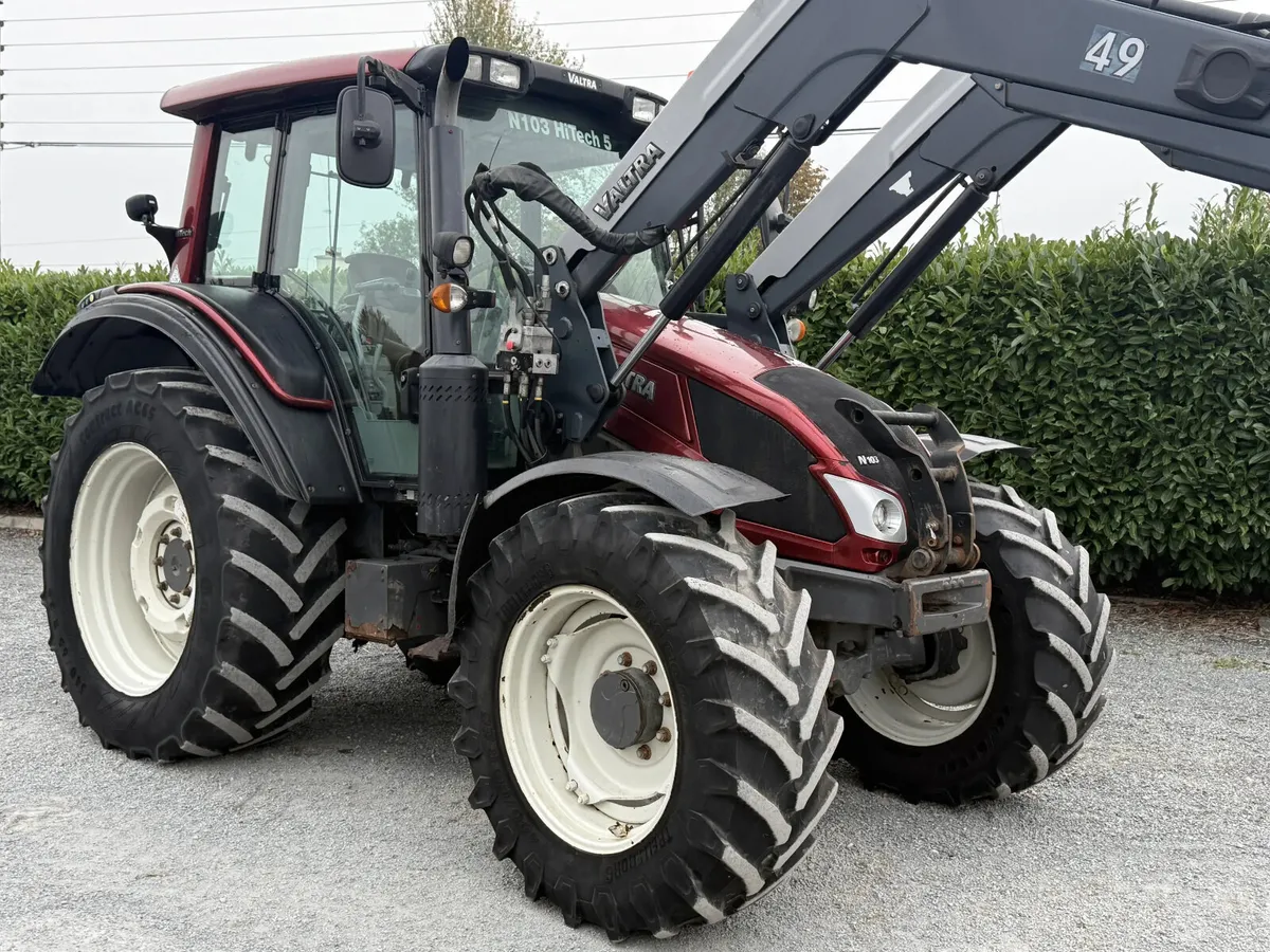 2014 Valtra N103 HiTech 5 with Loader - Image 1