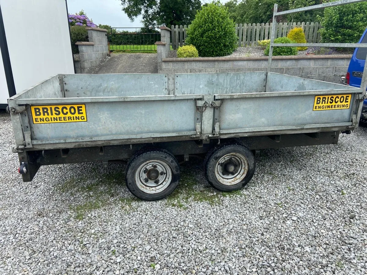 10x6 Flatbed Dropside Trailer - Image 1