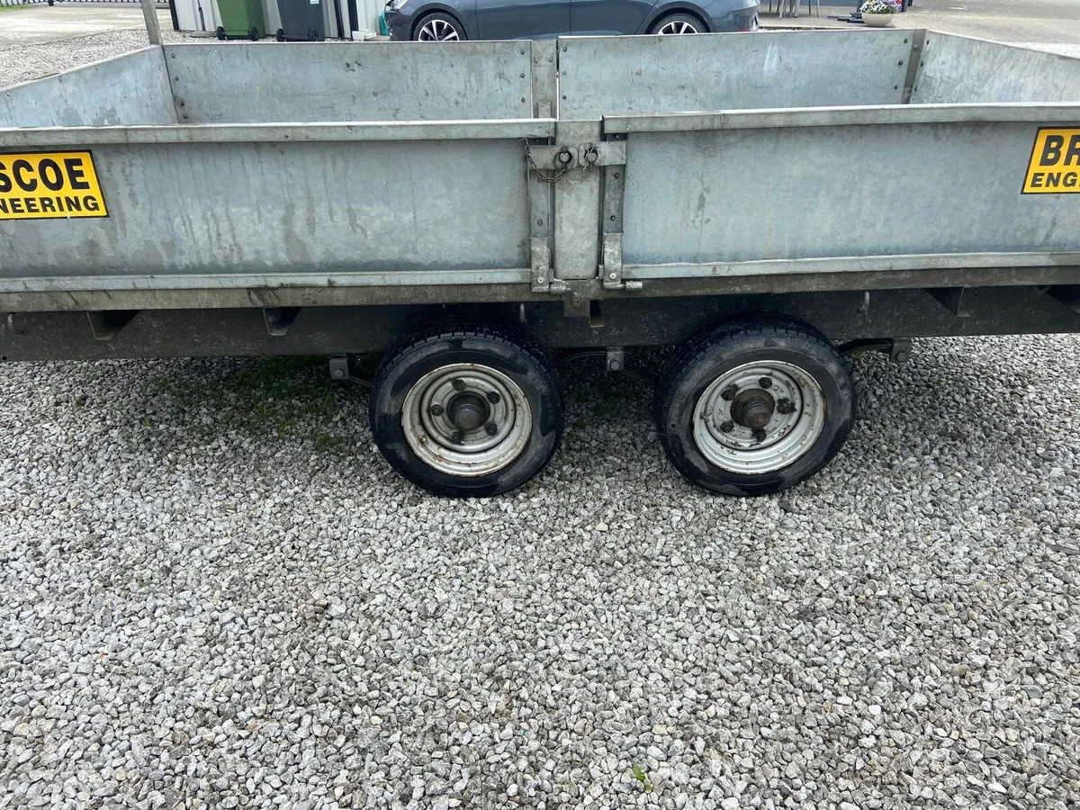 10x6 Flatbed Dropside Trailer - Image 3