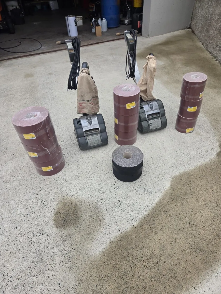 Hiretech Floor Sander x 2 - Image 3