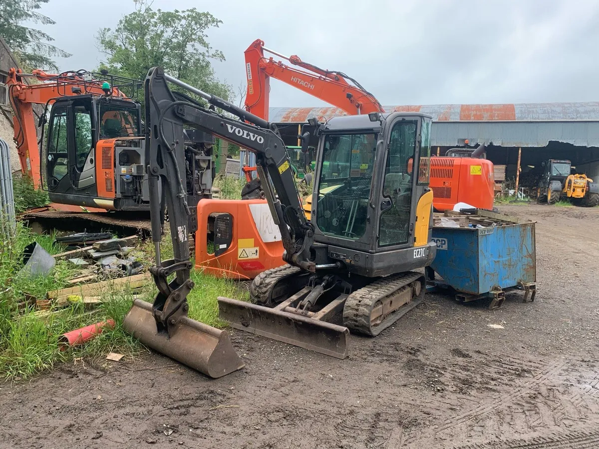 2018 Volvo ECR27 C - Image 3