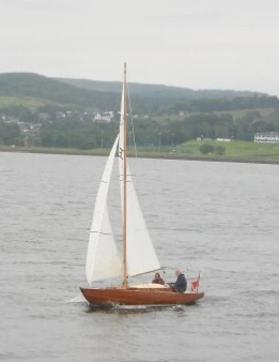 23 foot classic wooden keelboat - Image 3