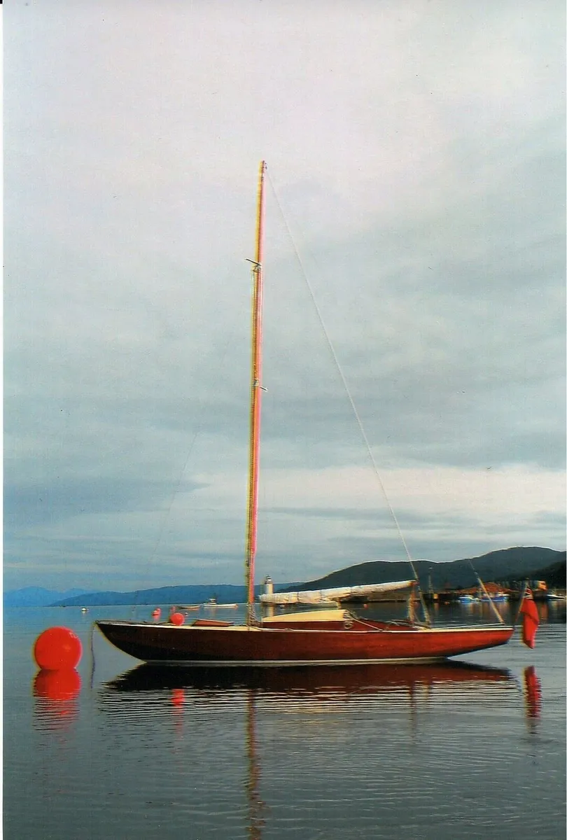 23 foot classic wooden keelboat - Image 2