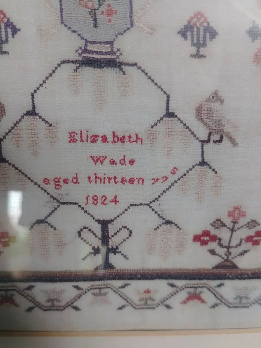 school needle work tapestry - Image 2