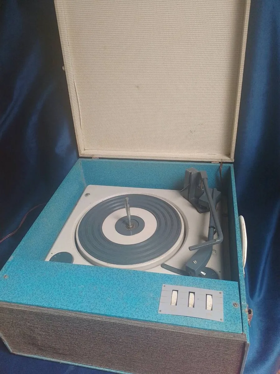 Can post BSR vintage record player - Image 1