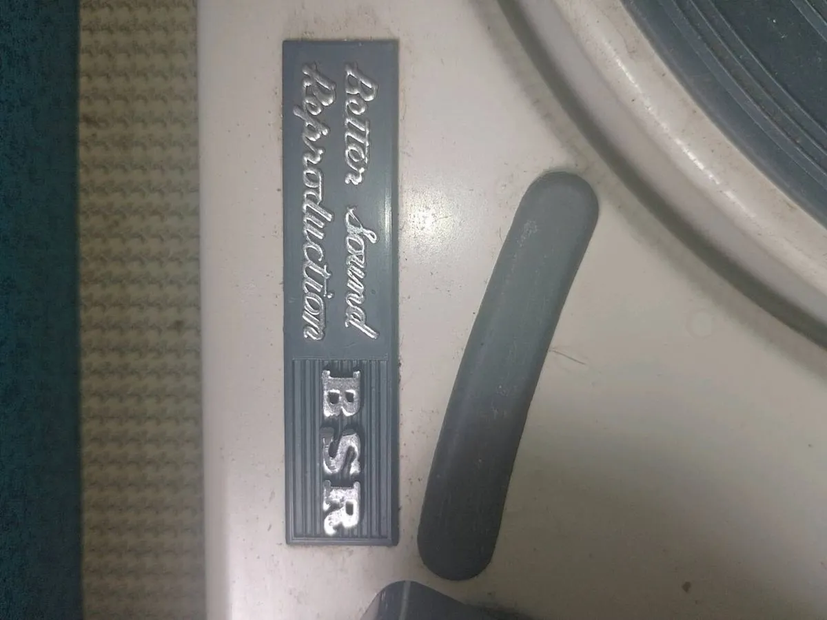 Can post BSR vintage record player - Image 4