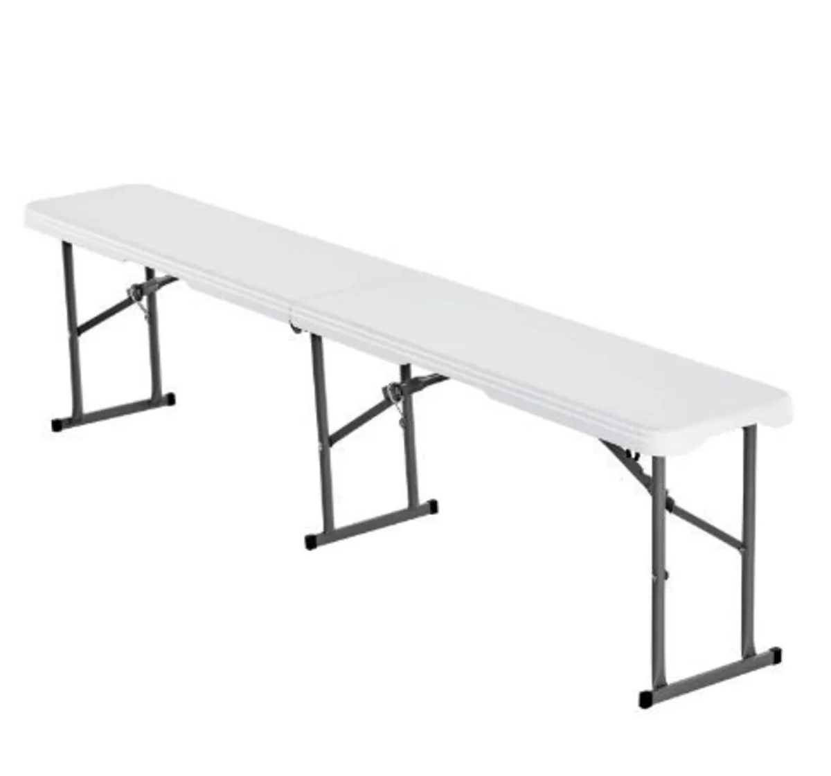 Plastic Folding Bench, 6 ft - Image 2