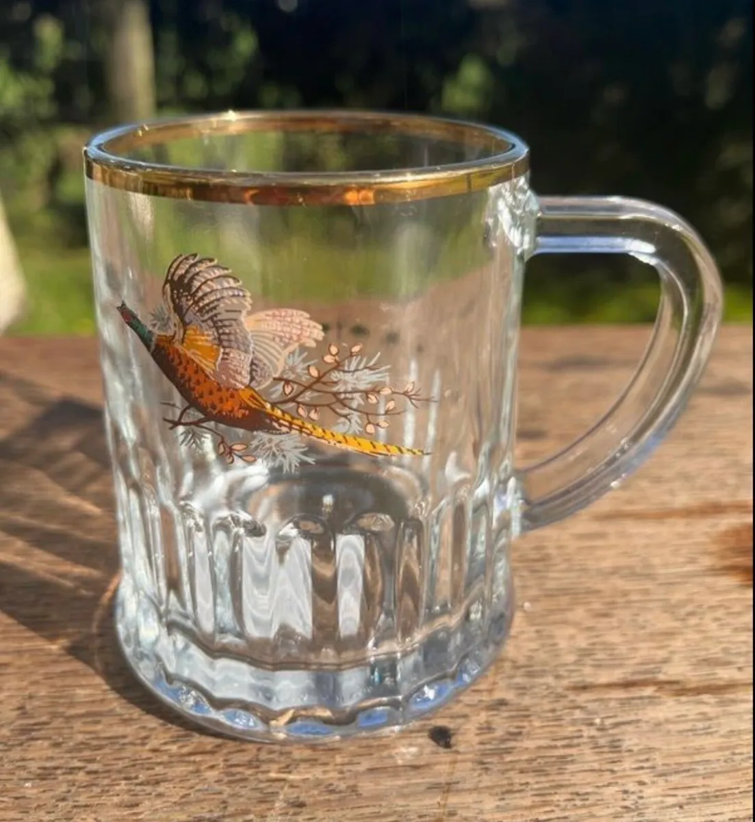 1970s pheasant glasses - Image 2