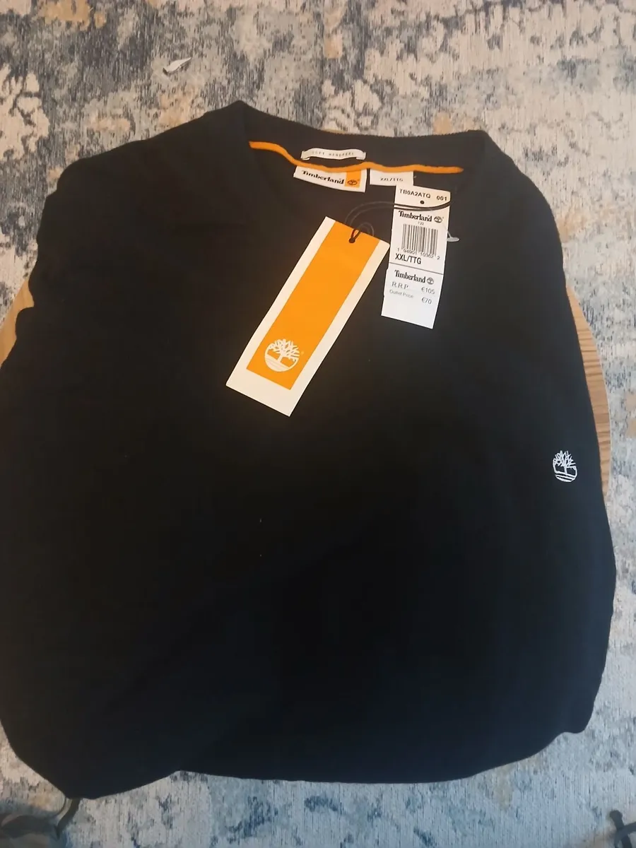 *NEW* Mens Timberland Black Jumper XXL - Image 1