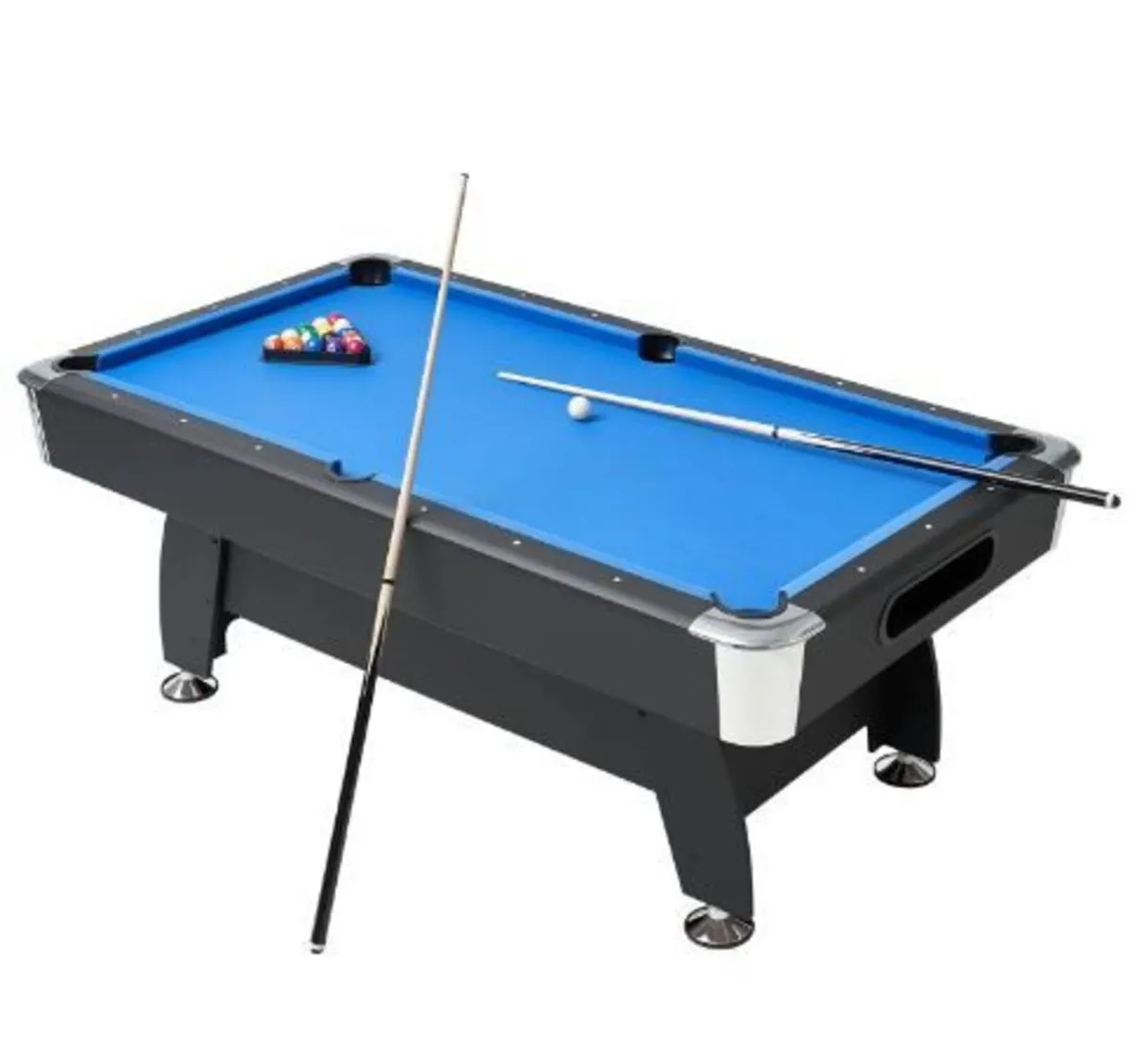 Pool Table, 213cm Portable Billiards Tables - Image 4