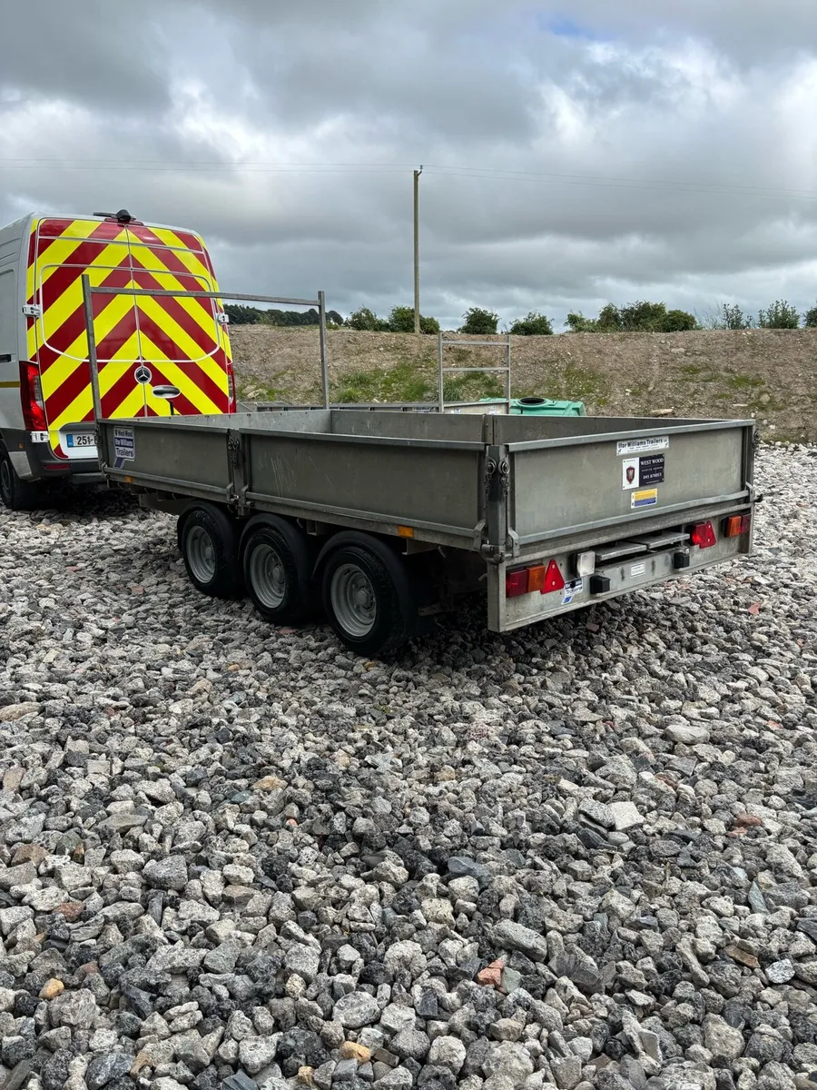 Ifor Williams 12x6’6 Tri axle dropside - Image 4