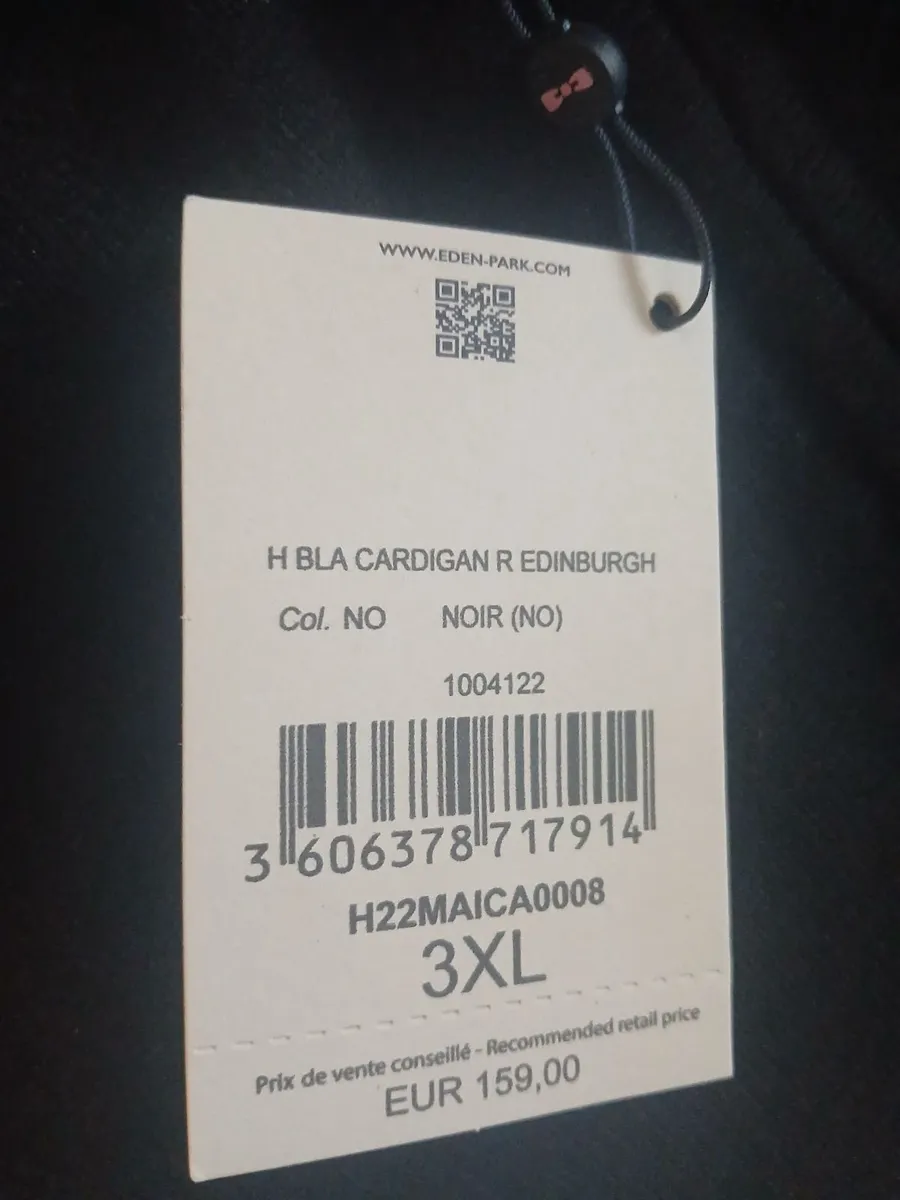 *NEW* Eden Park Paris Mens Cardigan 3XL - Image 2