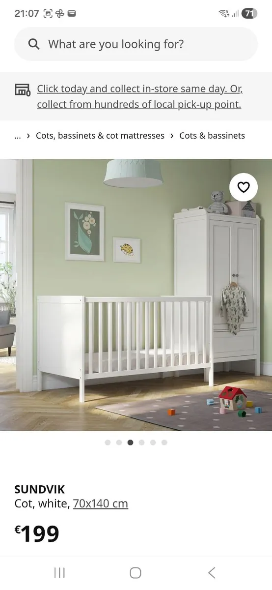 Toddler bed/ cot - Image 1