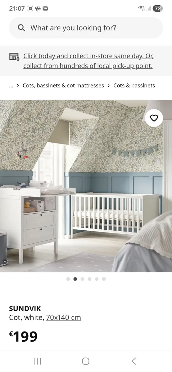 Toddler bed/ cot - Image 3