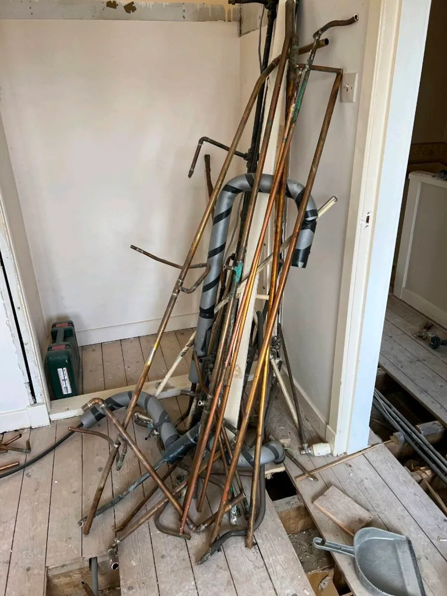 Free bit of scrap copper and steel to take QUICK