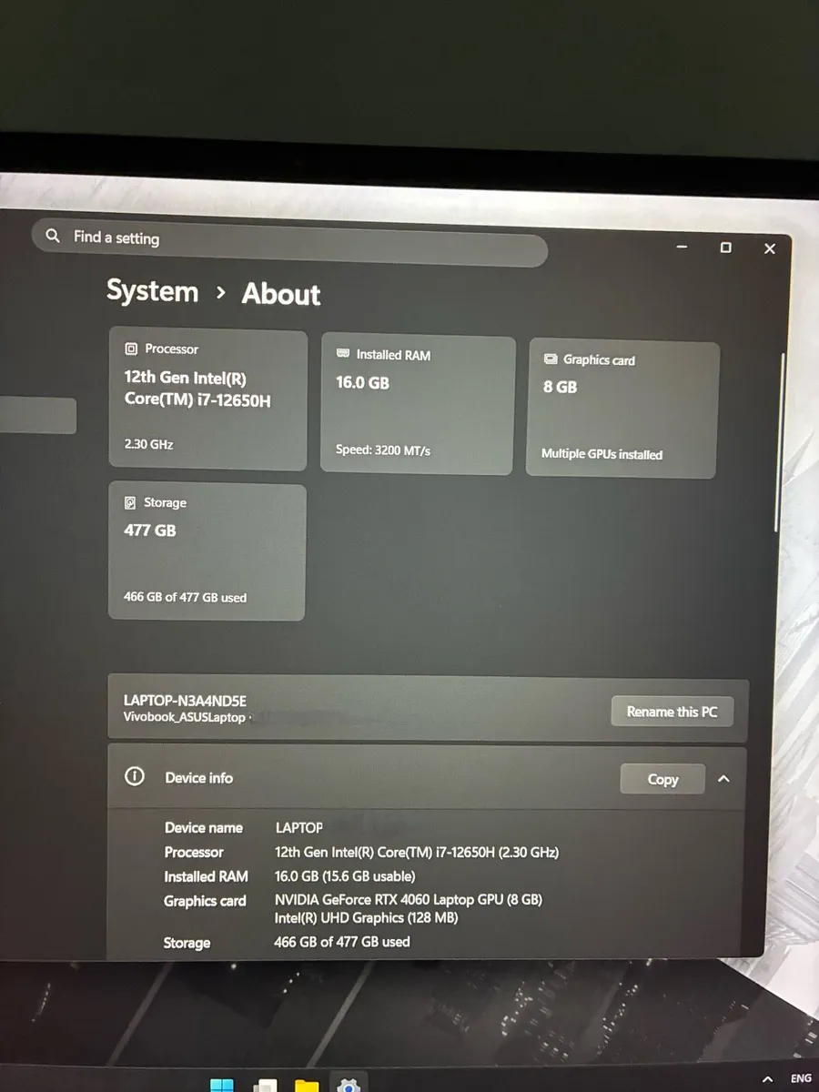 ASUS Vivobook 16X Oled | RTX 4060 | Gaming Laptop - Image 4