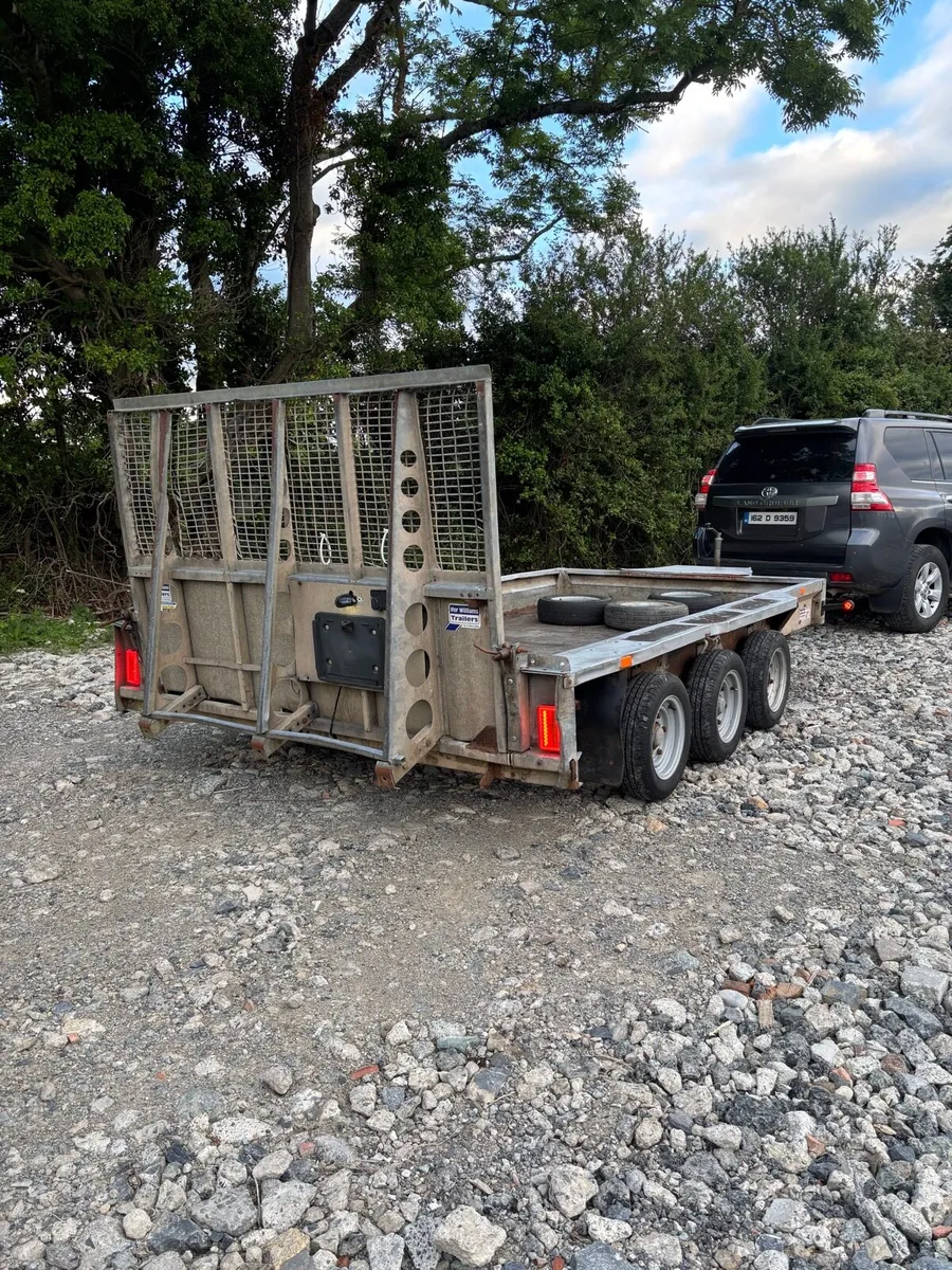 Ifor Williams 12x6 Tri axle plant trailer - Image 2