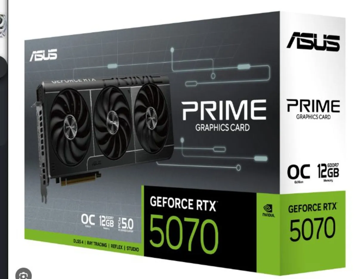 ASUS Prime GeForce RTX 5070 12GB GDDR7