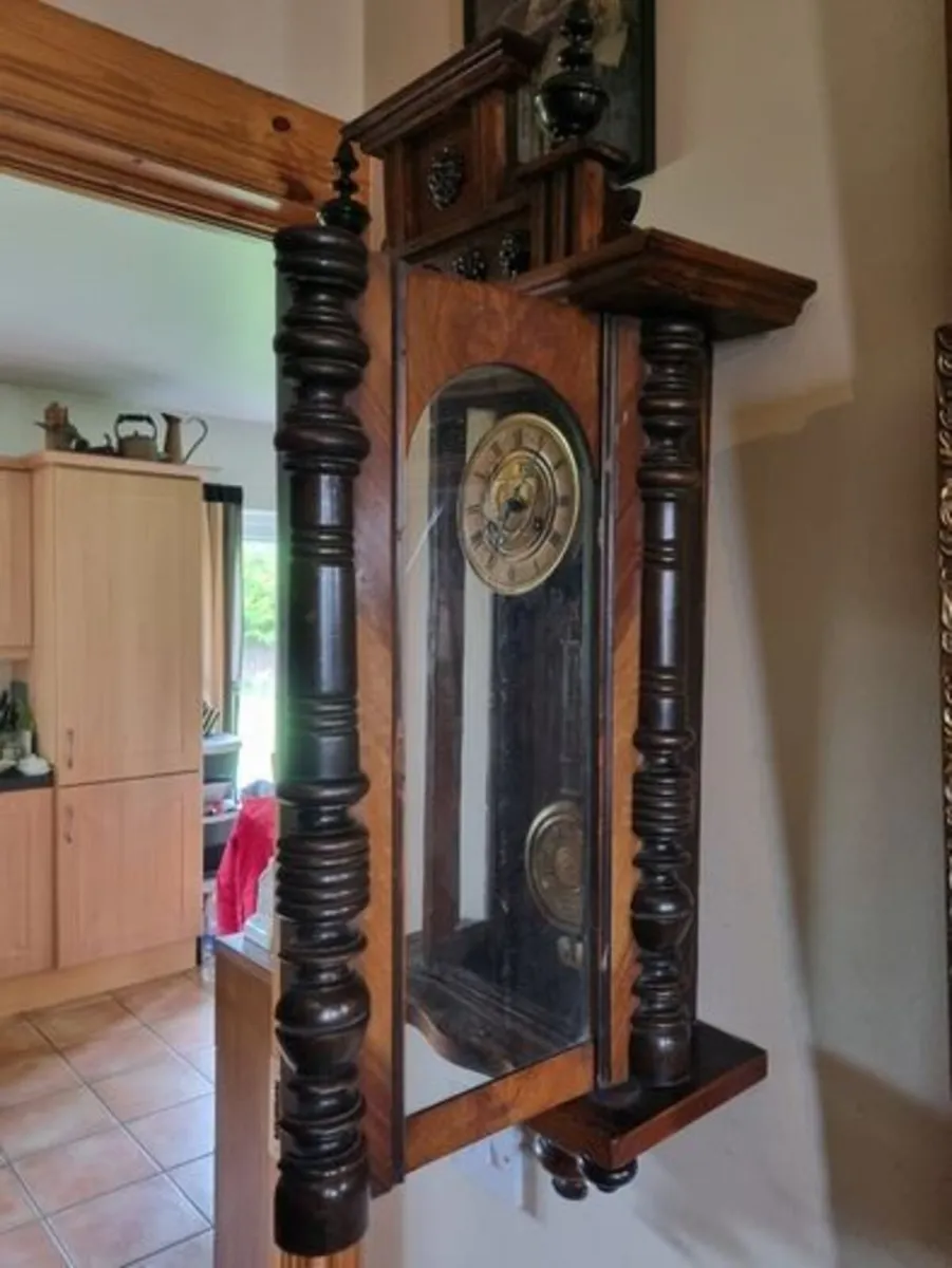 Junghans German eclectic wall clock - Image 3