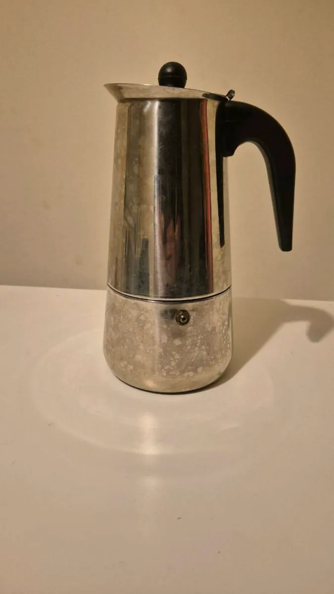 Stainless Steel Moka Pot (300-400ml) - Image 1