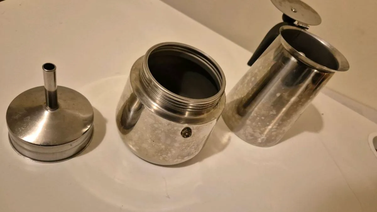 Stainless Steel Moka Pot (300-400ml) - Image 2