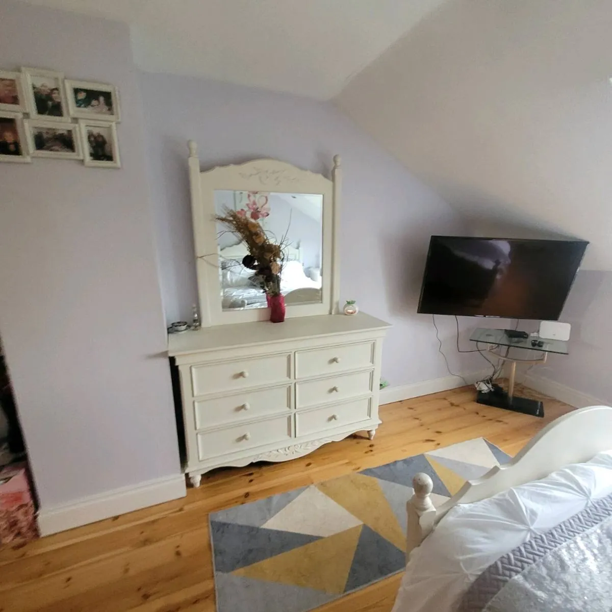 French Style Chest and Wardrobe - Image 4