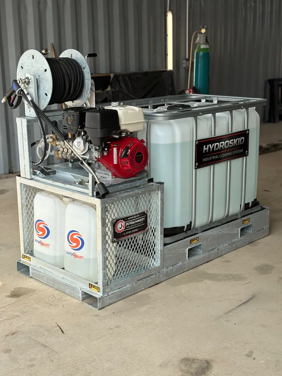 Hydro Skid Pressure Washer System – Honda GX390 – - Image 1