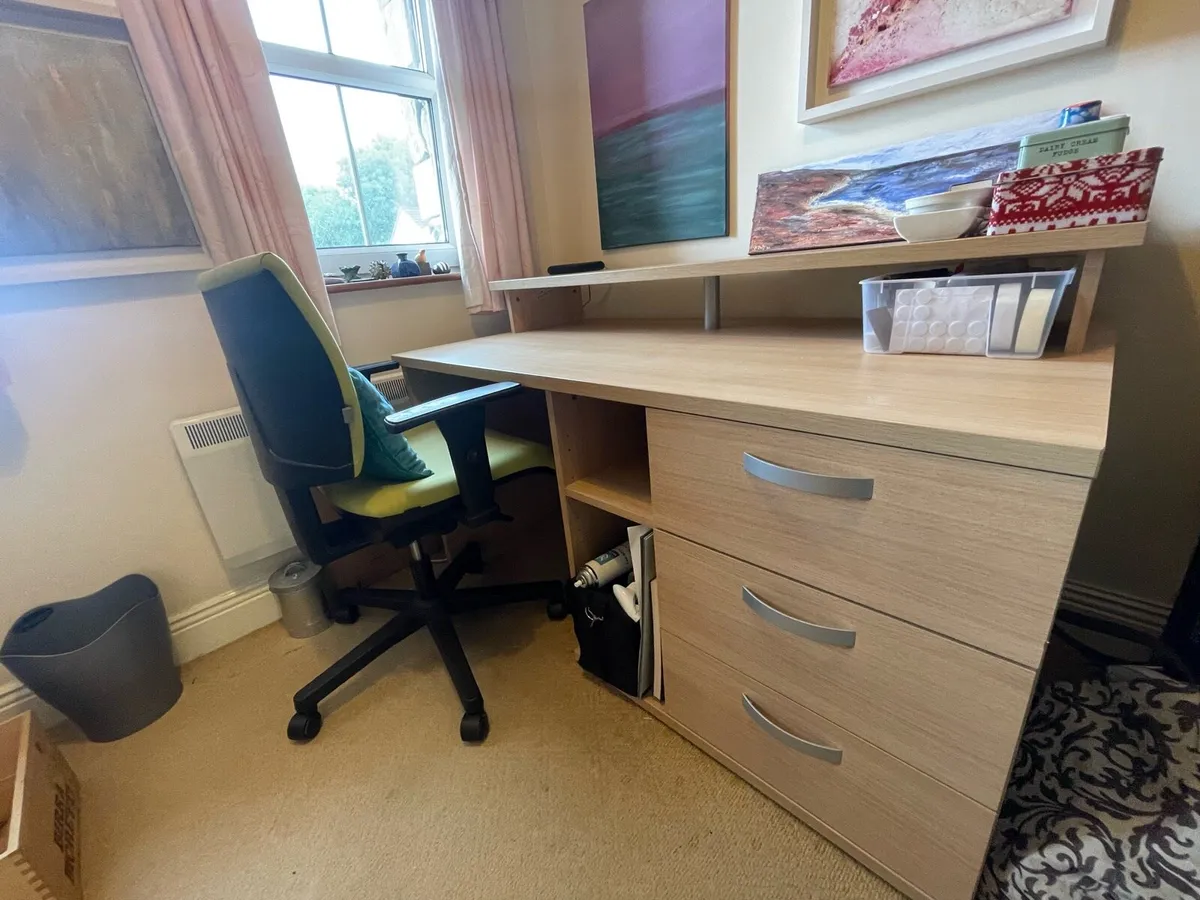 Office Desk and Chair - Image 1