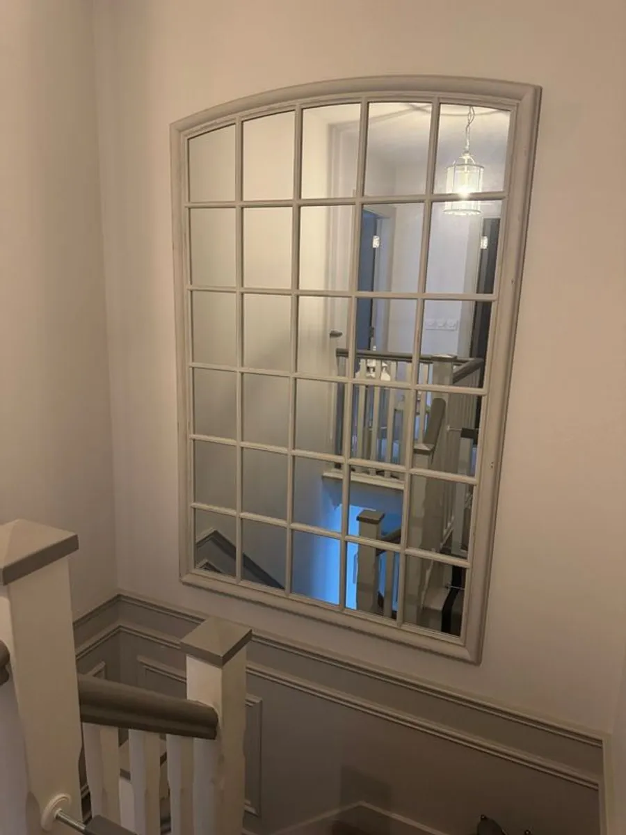 William Wood Extra Large Arched Window Mirror - Image 3