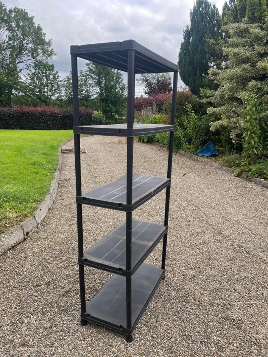 plastic shelving unit - Image 2