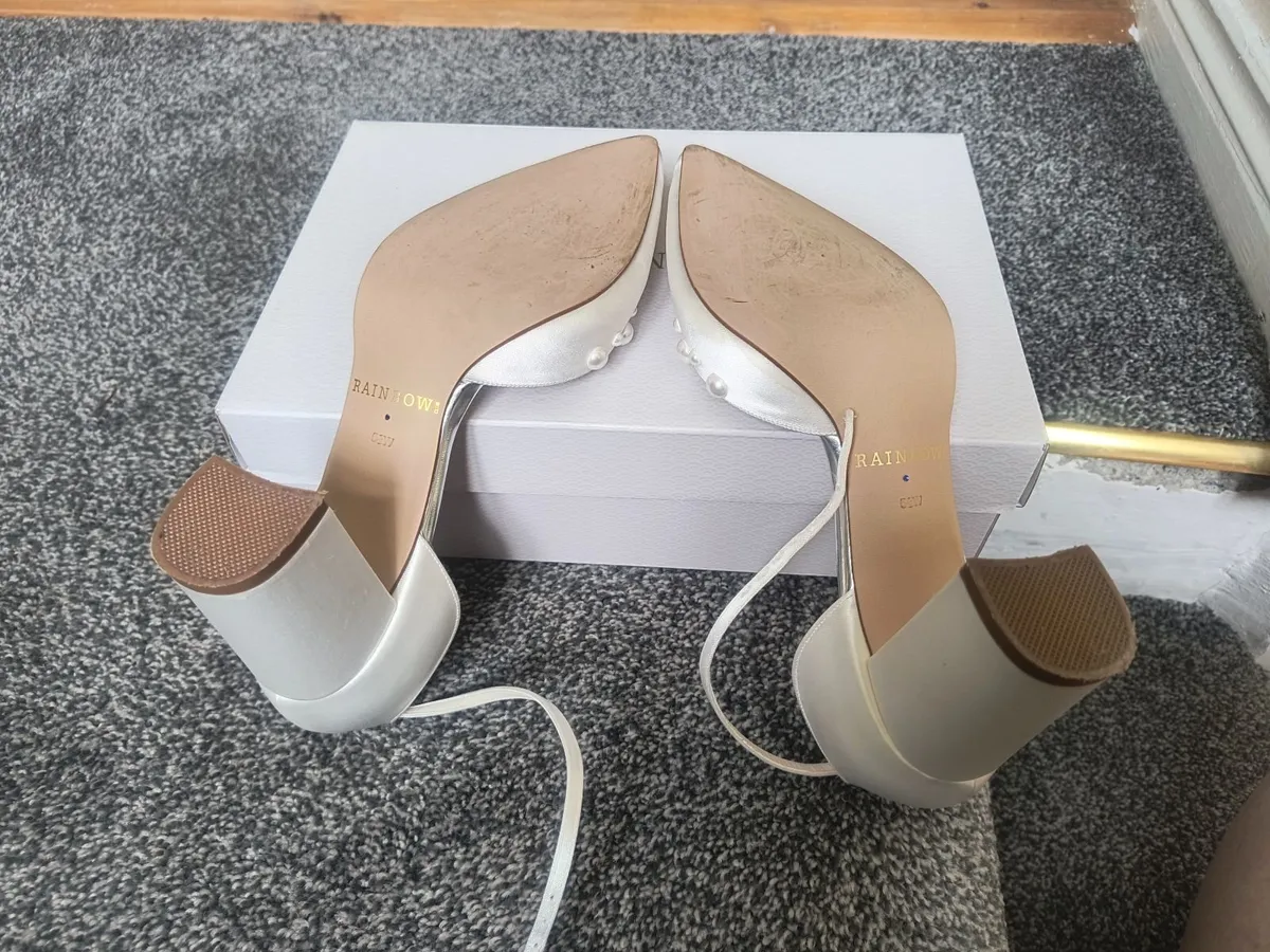 Ivory Bridal Shoes - Image 4
