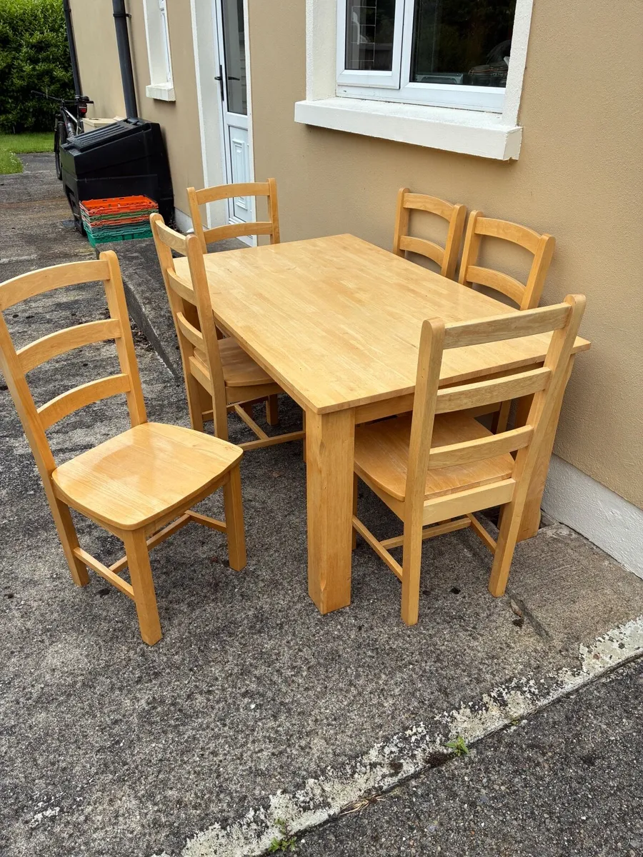 Kitchen table and chairs