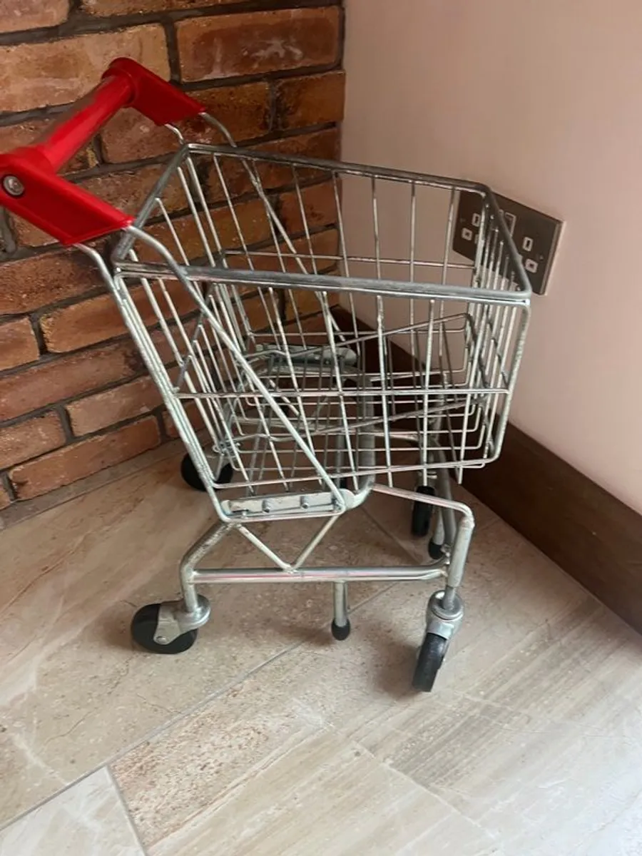 Kids realShopping trolley - Image 3