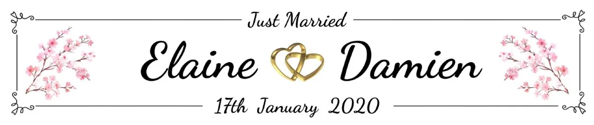 Personalised Wedding Number Plates - Image 4