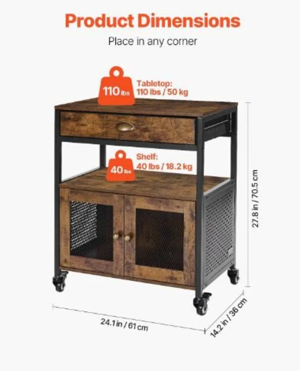 Coffee Bar Cabinet - Image 3