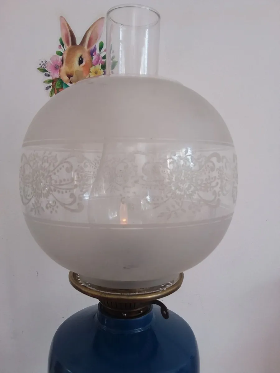 2 double burner oil lamps - Image 3