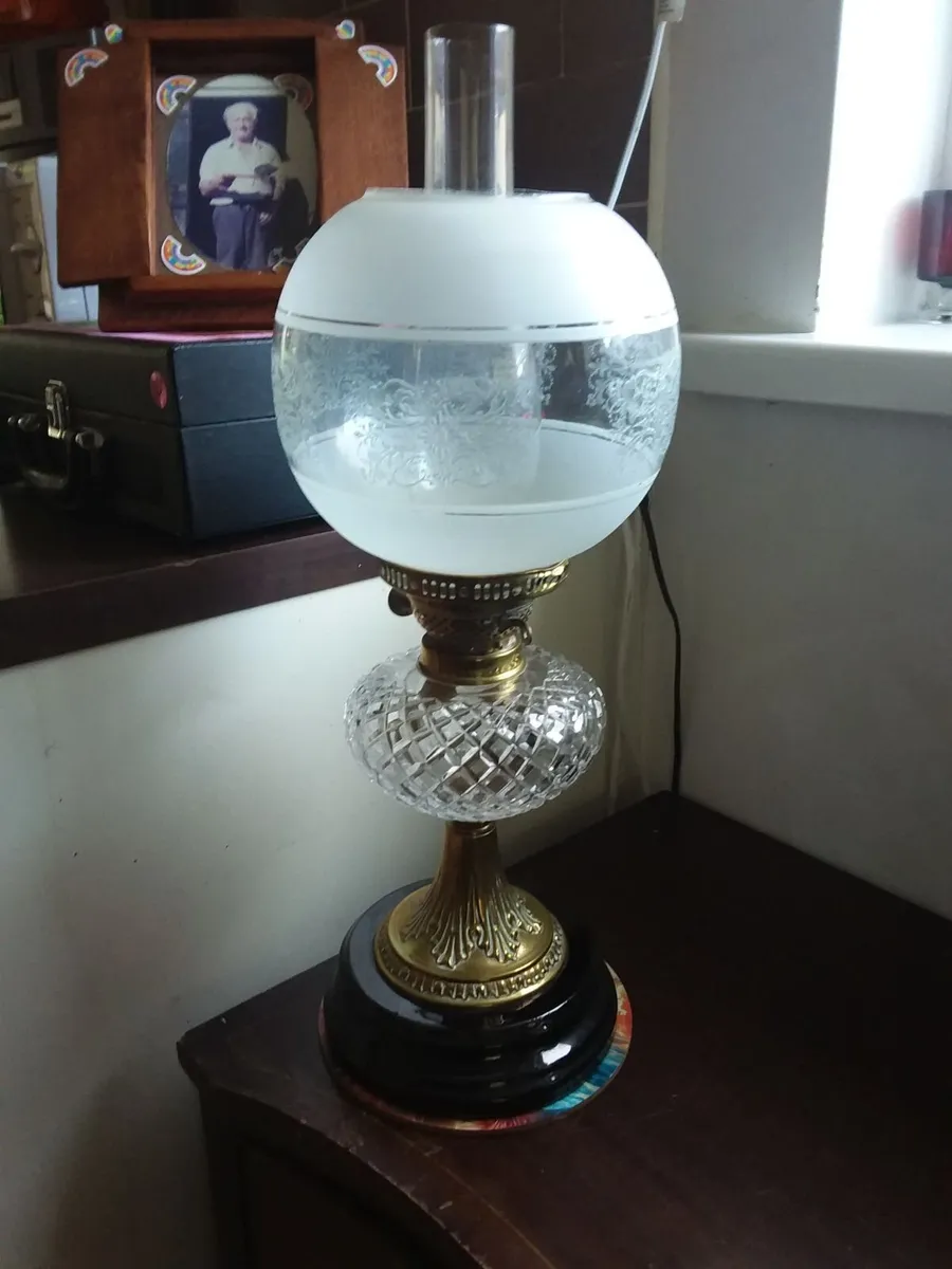 2 double burner oil lamps - Image 4