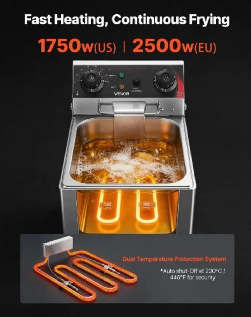 Commercial Electric Deep Fryer - Image 2