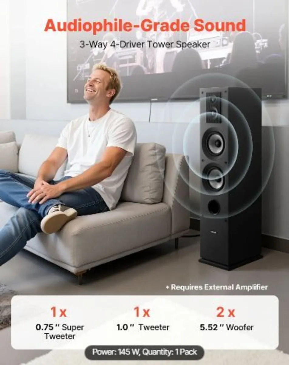 Passive Floorstanding Speaker - Image 3
