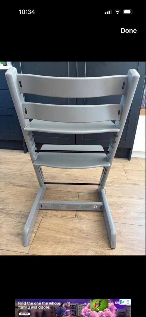 Tripp trapp high chair - Image 3