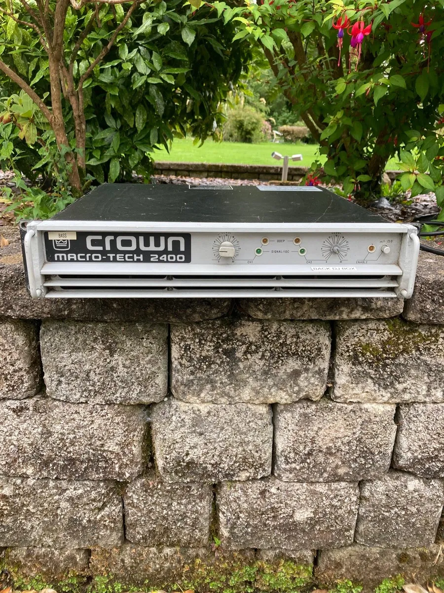 Crown 2400 Watt Amplifier
